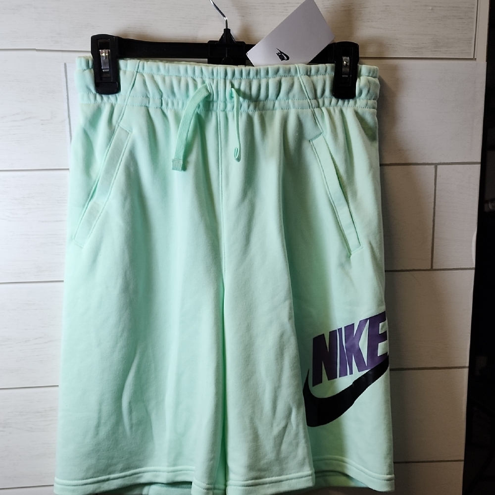 Nike Mint Green Kids Shorts